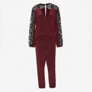 Mason V-Neck Long Sleeve Jumpsuit